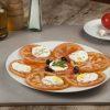 Ensalada de tomate con queso fresco